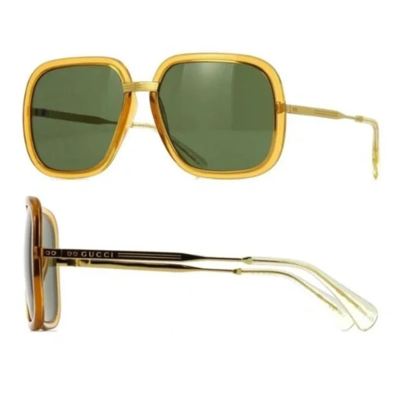 NEW Gucci Gg0905s - 003 Oversized Sunglasses - Picture 2 of 5